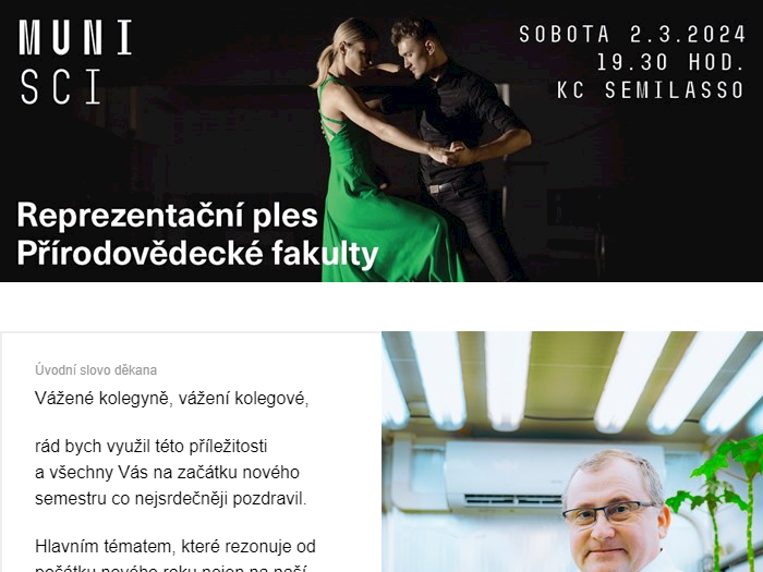 Newsletter pro zaměstnance