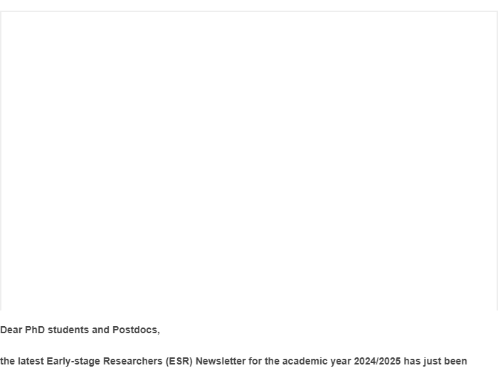 Newsletter for PhD students and Postdocs of the Faculty of Science MU 6/2024 CZ